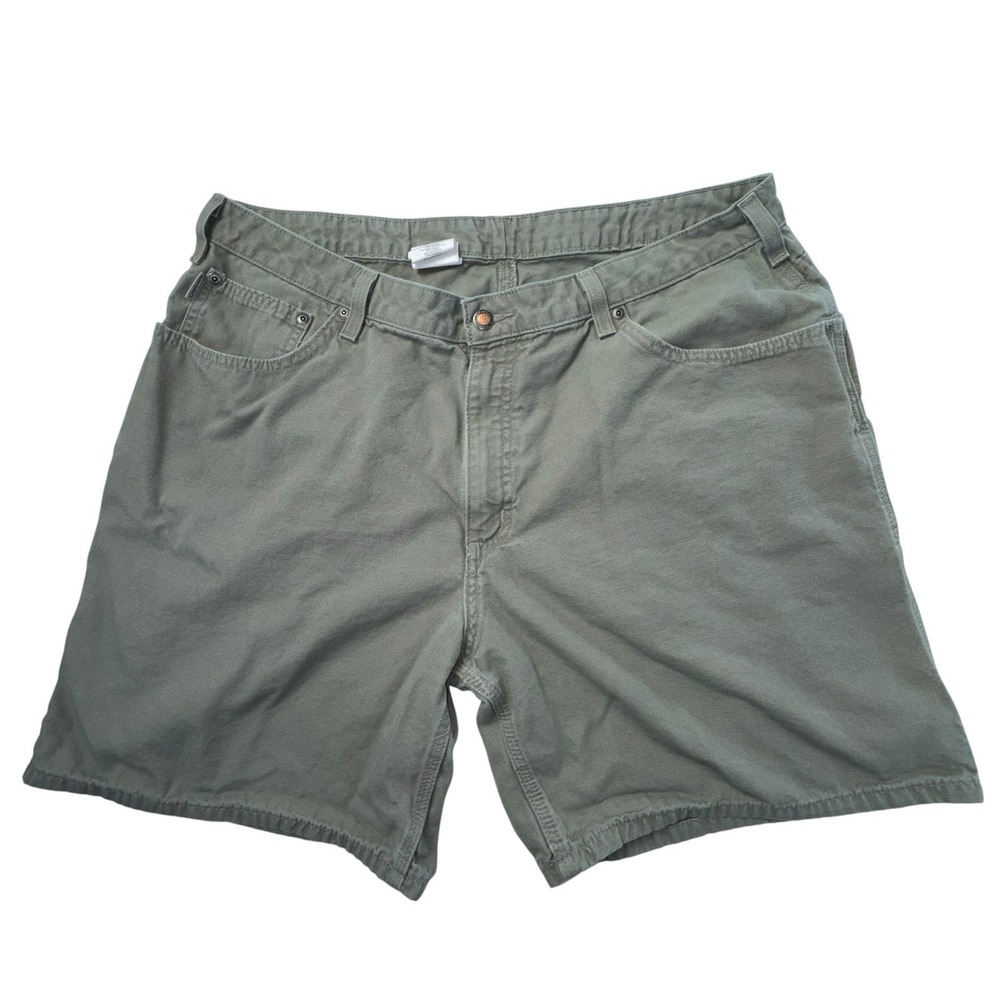 Carhartt Women's Shorts WB190 LDN size 20 Olive Green